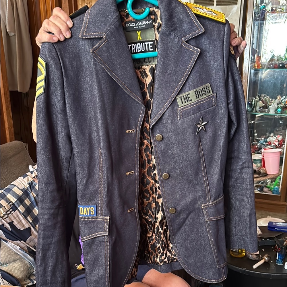 Dolce & Gabbana Tribute Project Denim Jacket